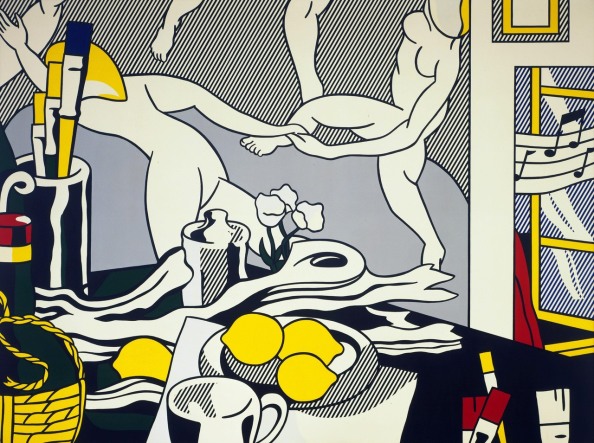 Artist Studio, "The Dance", huile et magna sur toile (inspiré de Henri Matisse)